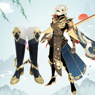 漫工坊王者荣耀云鹰飞将曜cos鞋子定制动漫游戏cosplay靴子定做