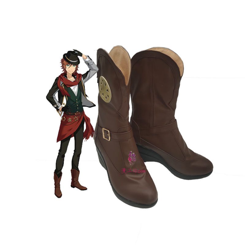 偶像梦幻祭三毛缟斑cos鞋子定做