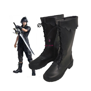 最终幻想F15诺克提斯cos鞋子定制动漫游戏cosplay靴子来图定做