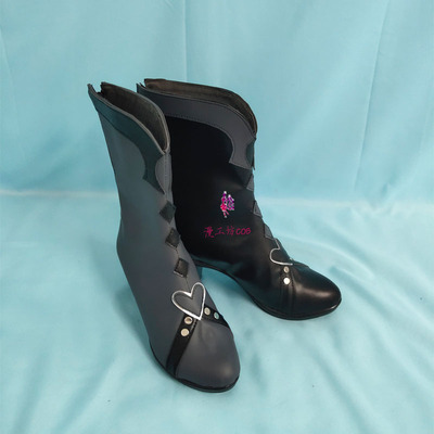 原神芙宁娜万圣节恶魔cos鞋定制