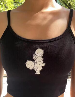bm天使吊带背心
