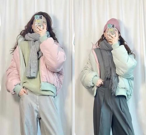 棉服女冬季加厚外套夹克brandy