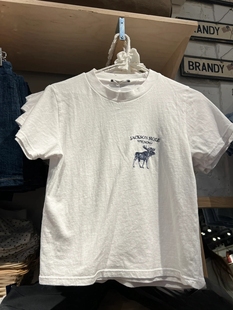 修身 T恤女夏季 显瘦白色百搭上衣 bm设计感小众正肩短袖 Brandygirl