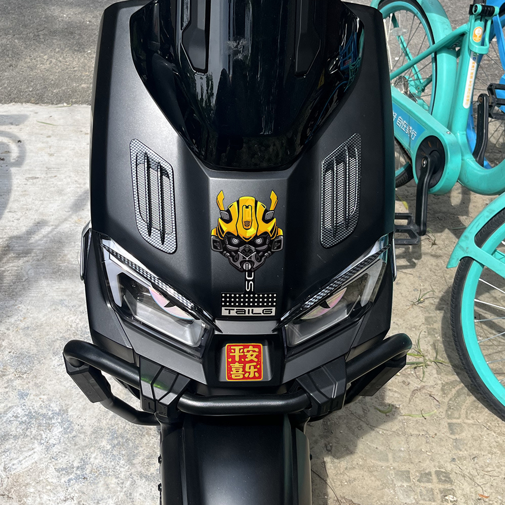 适用台铃火眼机甲3封神车头改装