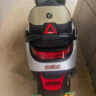 适用九号M95cM85cN F系小牛雅迪电动车反光警示车贴后靠背贴纸