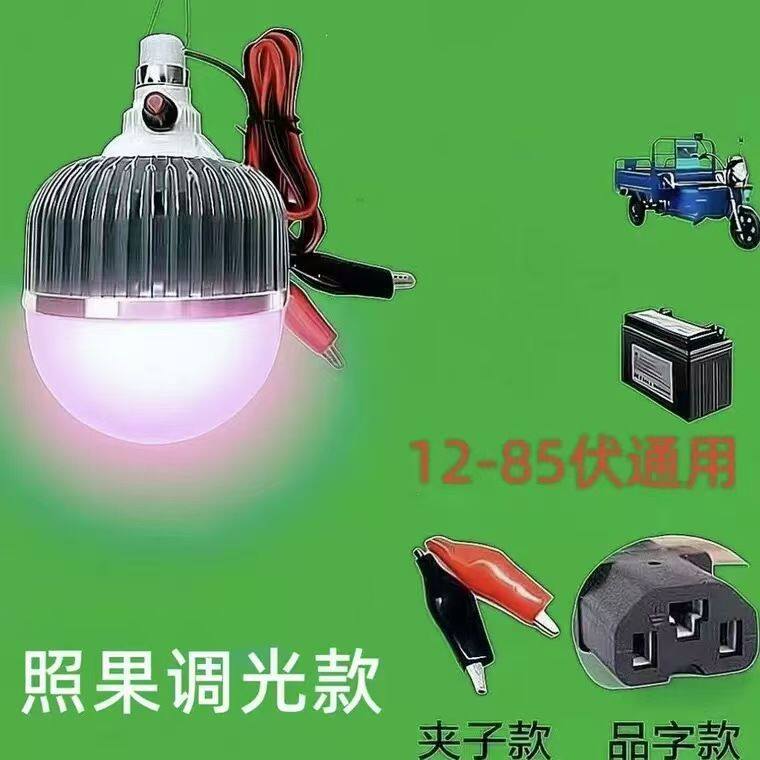 低压12-85Vled摆地摊专用灯12V电瓶灯电动车三轮车地摊摆摊夜市灯