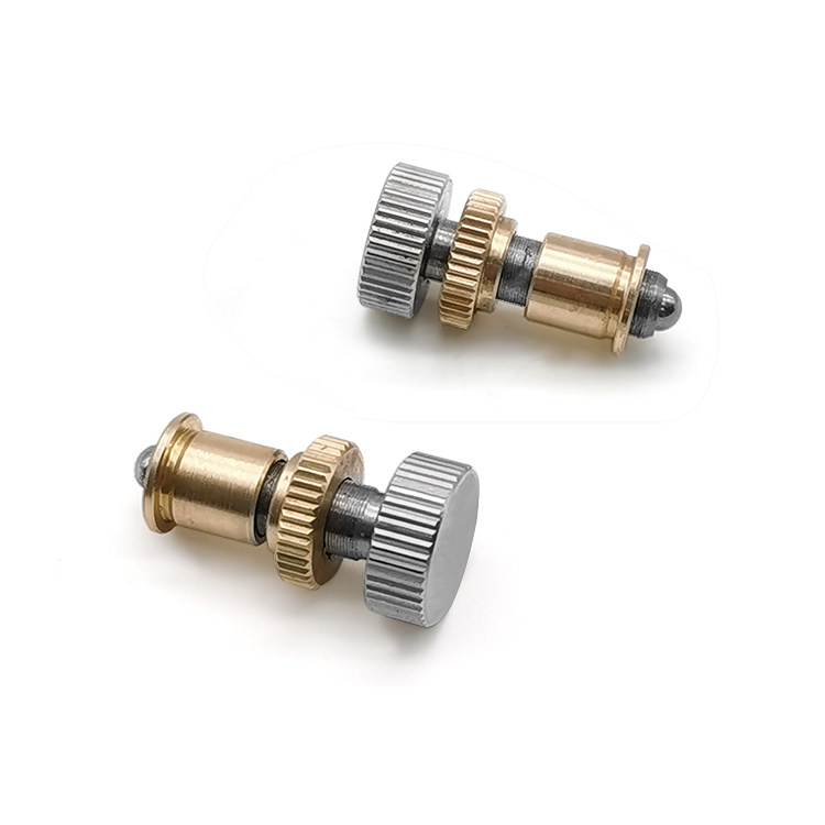 추가 맞춤화를 위한 잠금 지원 기능이 있는 조정 나사 정밀 스레드 쌍 스테인레스 스틸 스레드 황동 너트