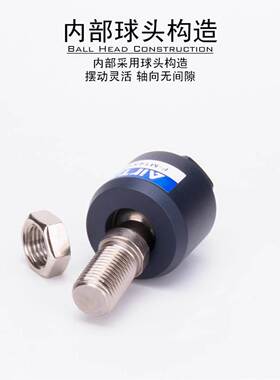 亚德客气动万向浮动接头F-M4X070 M10/M12X125F M16/M20/M22X150F