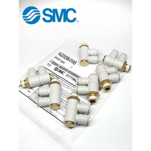 SMC万向旋转气管接头KQ2ZD06-01/KQ2ZT08-02/KQ2VT/KQ2VD12-04AS