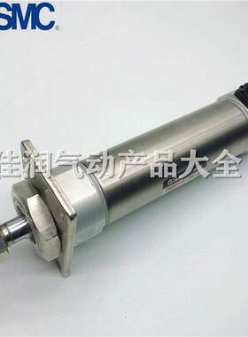 SMC迷你不锈钢气缸带锁气缸 CDBM2F40-75A-HL-C73L 带锁气缸 全新