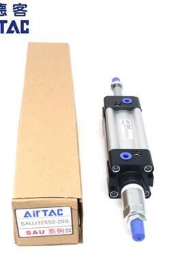 亚德客可调气缸SAUJ32/40/50X25X75X100X125X150X175X200-30S-50S