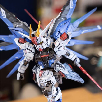 高高现货MGSD自由高达带支架Q版拼装模型机甲战士手办玩具男礼物