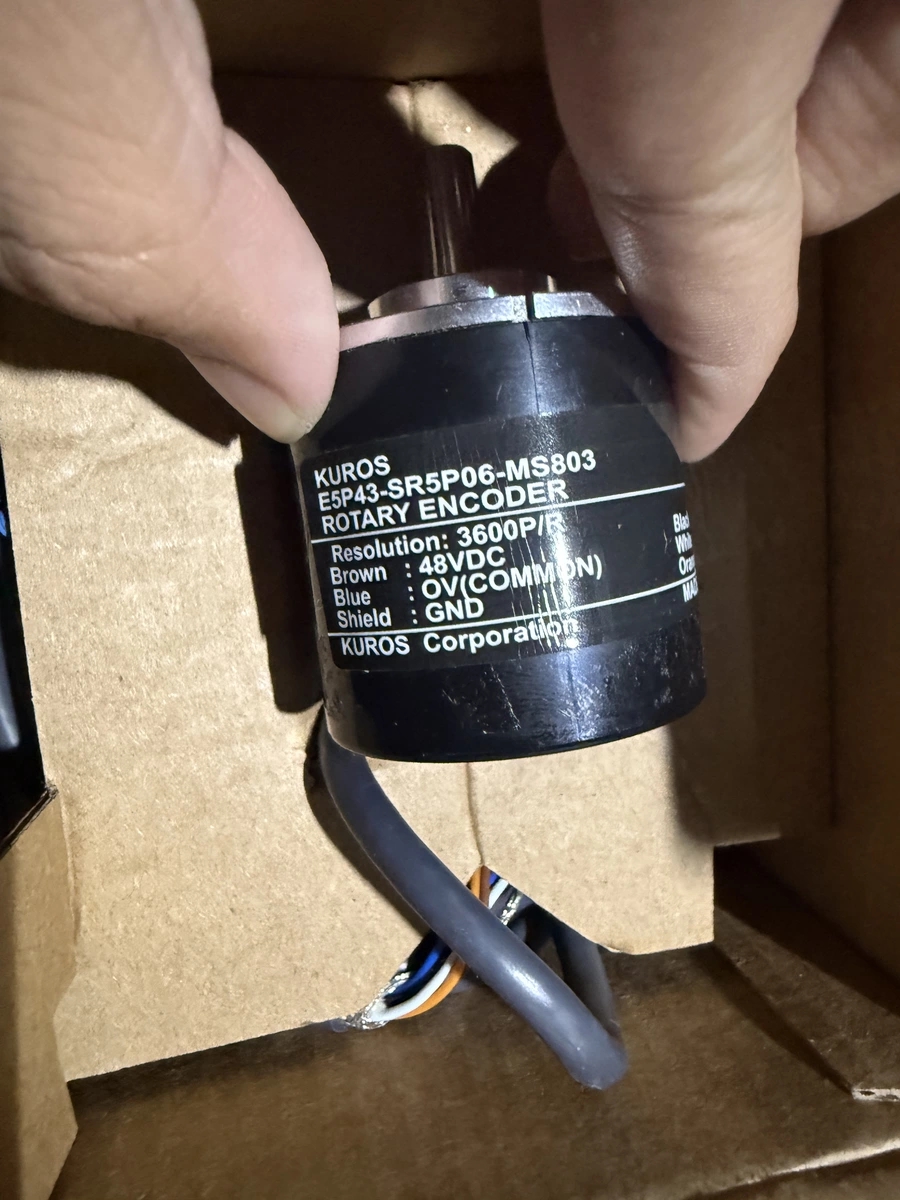 编码器E5P43-SR5P06-MS803光电增量机床车床数控旋转空心轴