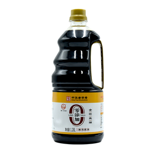 淮安特产浦楼1.9L零添加金标生抽头道凉拌淡口酿造鲜酱油调味品料