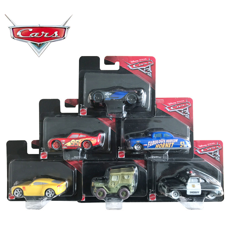 正版塑料盒装赛车总动员3极速挑战CARS闪电麦坤杰克逊警长儿童车|ruв категории игрушка/коляска/головоломка/блоки/модель, статическая модель, модель автомобиля - от Buy2taobao.com для оказания профессиональной услуги покупки агента Taobao