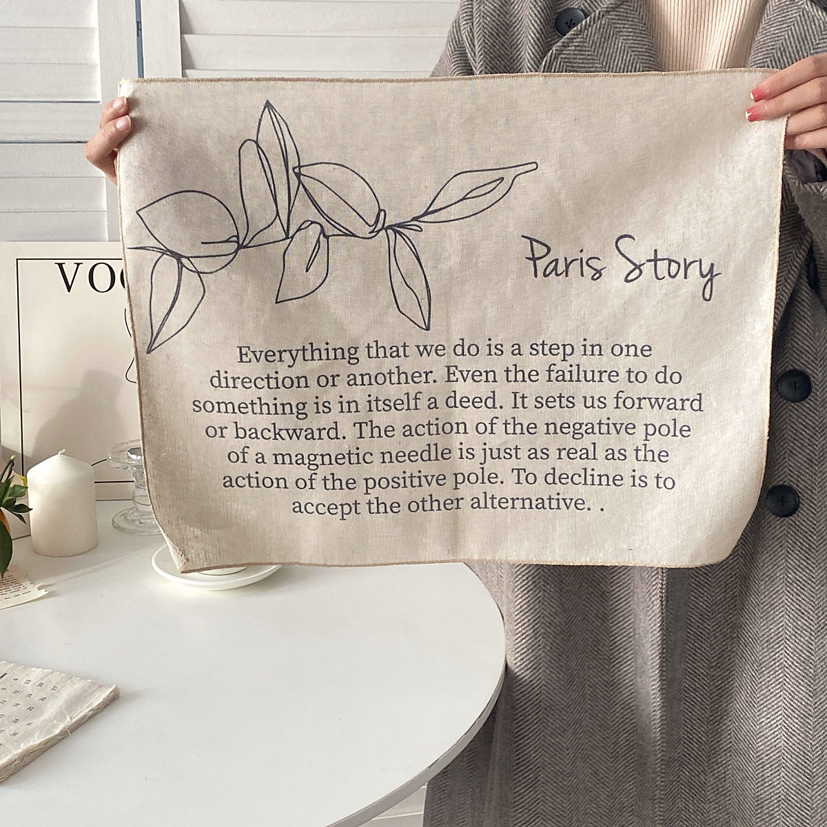 ins韩风小清新背景布背景挂画营造氛围感拍照道具装饰挂布原创diy,居家布艺,挂毯/壁毯,淘宝优惠券,粉丝福利购,淘宝优惠卷