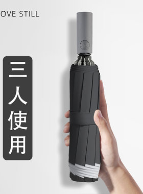德国超大全自动雨伞男士三人结实