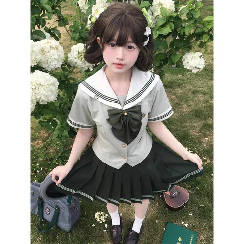 星岛高JK水手服女夏校供感