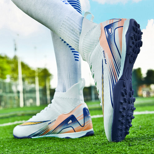 C罗刺客15足球鞋男款16TF碎钉AG长钉青少年学生比赛训练草地男童