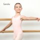 Sansha 法国三沙儿童舞蹈服吊带芭蕾舞连体考级服女童舞蹈练功服
