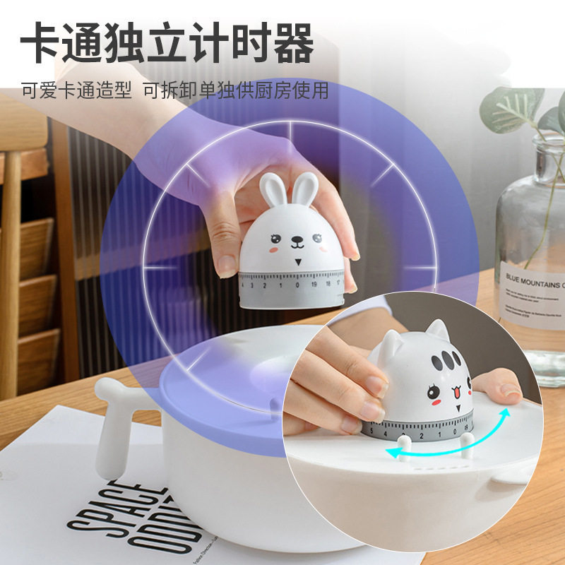 带手机支架泡面盒学生便当盒宿舍大号上班便携饭盒卡通计时泡面碗