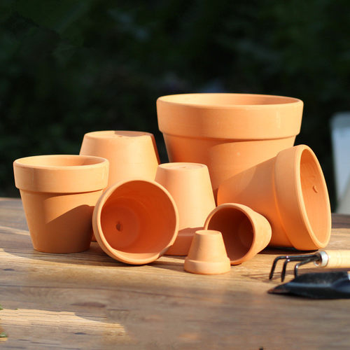 花盆躲避洞穴陶瓷花盆躲避蜘蛛蝎子宠物躲避造景洞穴半圆花盆躲避