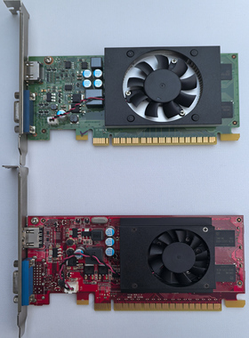 联想 原装显卡GT730 2G高清显卡联想1G DDR5全高显卡VGA+HDMI接口