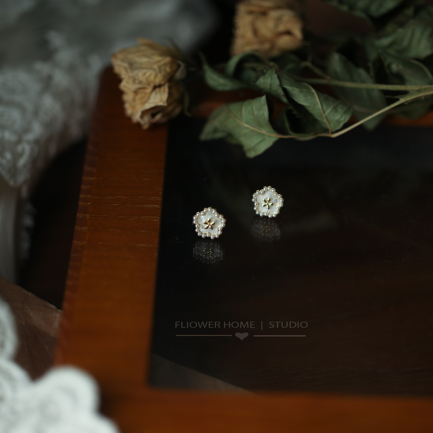 花宿家甜美时尚女小巧精致耳钉