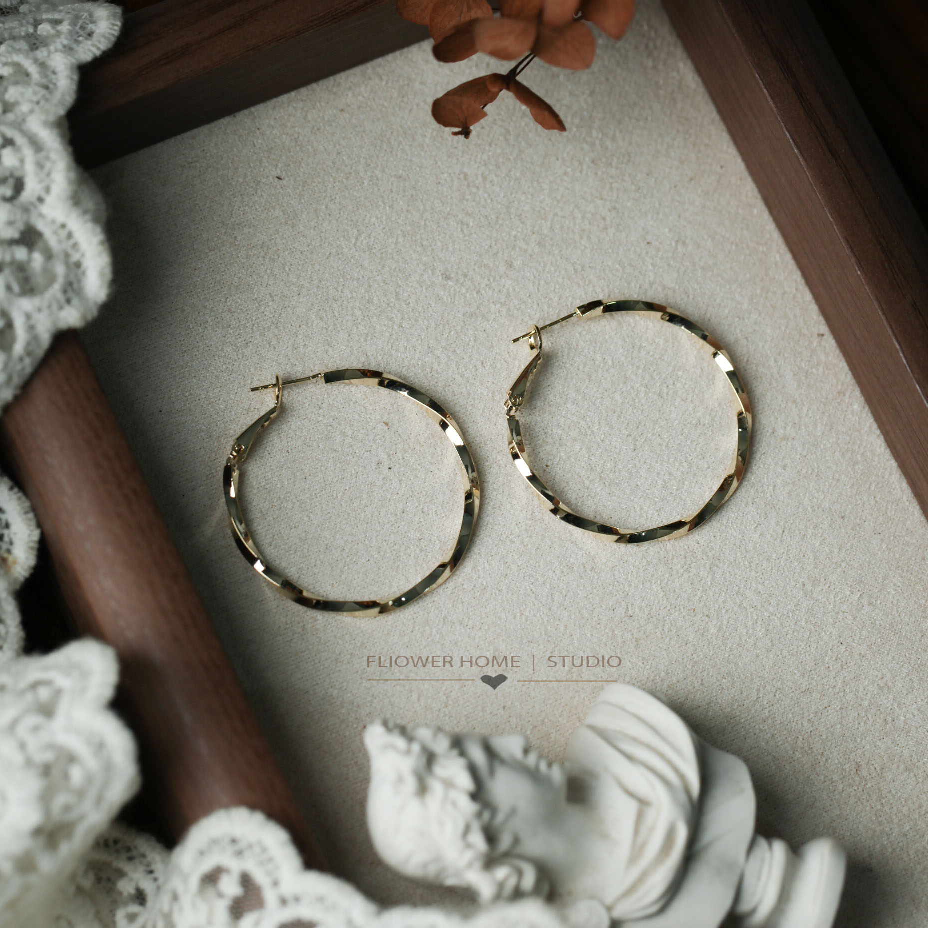 大圈圈s925银针耳环耳圈简约