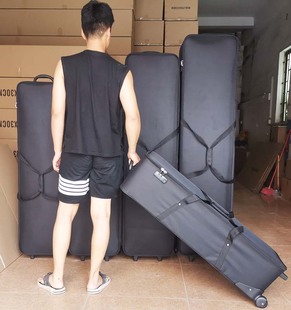 定做防水实体娃娃收纳箱大容量健身包木偶手提箱模型收藏箱子带锁