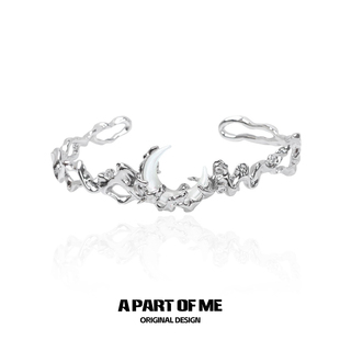 苍月系列原创手镯小众设计高级感清冷淡风月亮手链 人间绝色