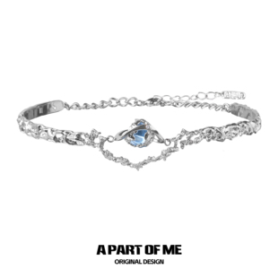 APARTOFME原创小众设计水星记项链中性风颈链金属项圈chocker