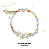 ME马上有钱原创爆闪小马彩虹编绳手链手绳 新年礼物A PART