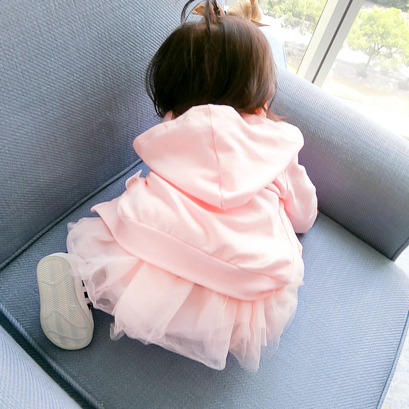 婴儿连帽卫衣外套宝宝秋装2020新款女童秋季上衣儿童套装幼儿衣服在类目 童装/婴儿装/亲子装, 卫衣/绒衫中 - 来自Buy2taobao.com提供专业的淘宝代购服务