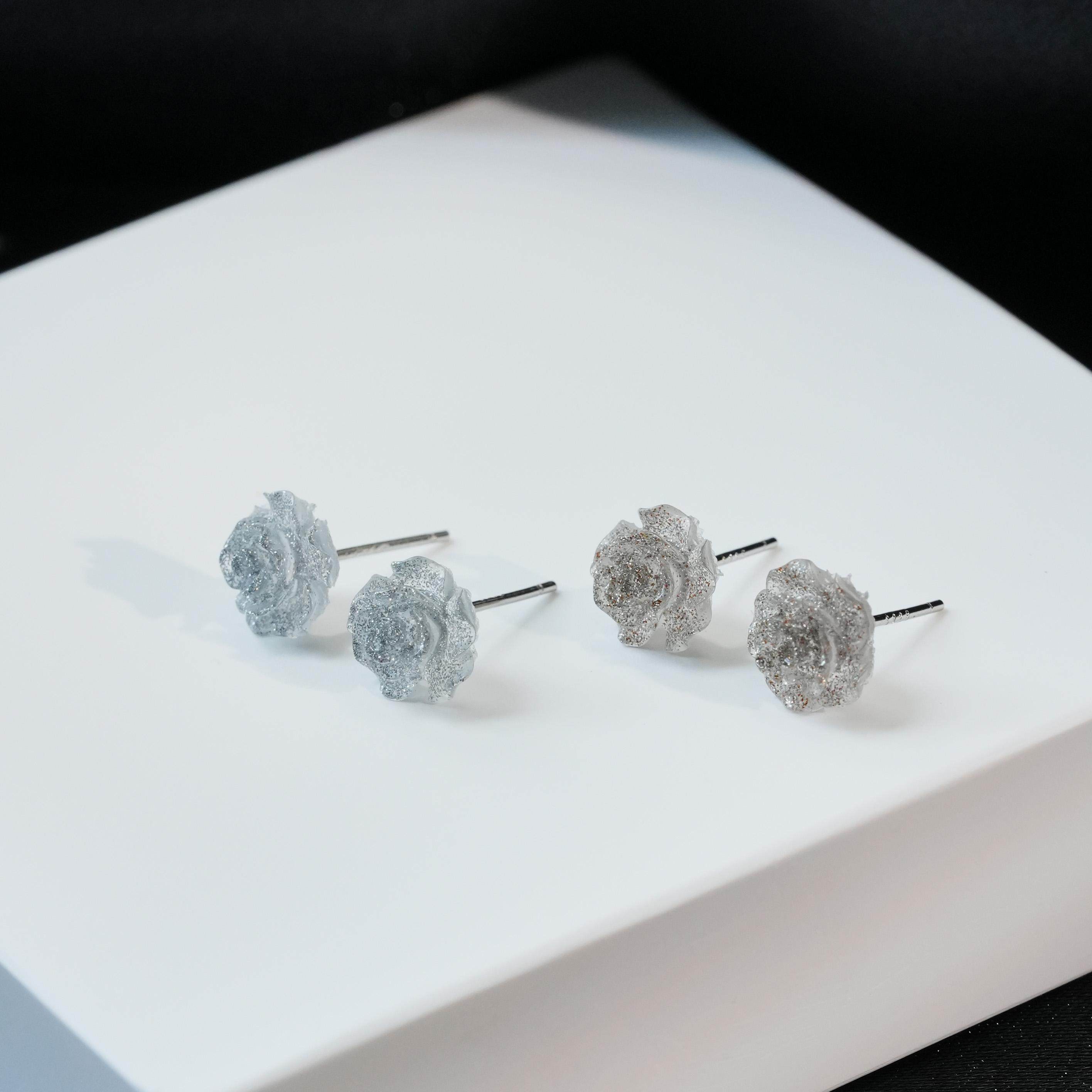 简约细闪山茶花耳钉女小巧气质ins风耳饰百搭耳环,饰品/流行首饰/时尚饰品新,银饰耳饰,淘宝优惠券,粉丝福利购,淘宝优惠卷