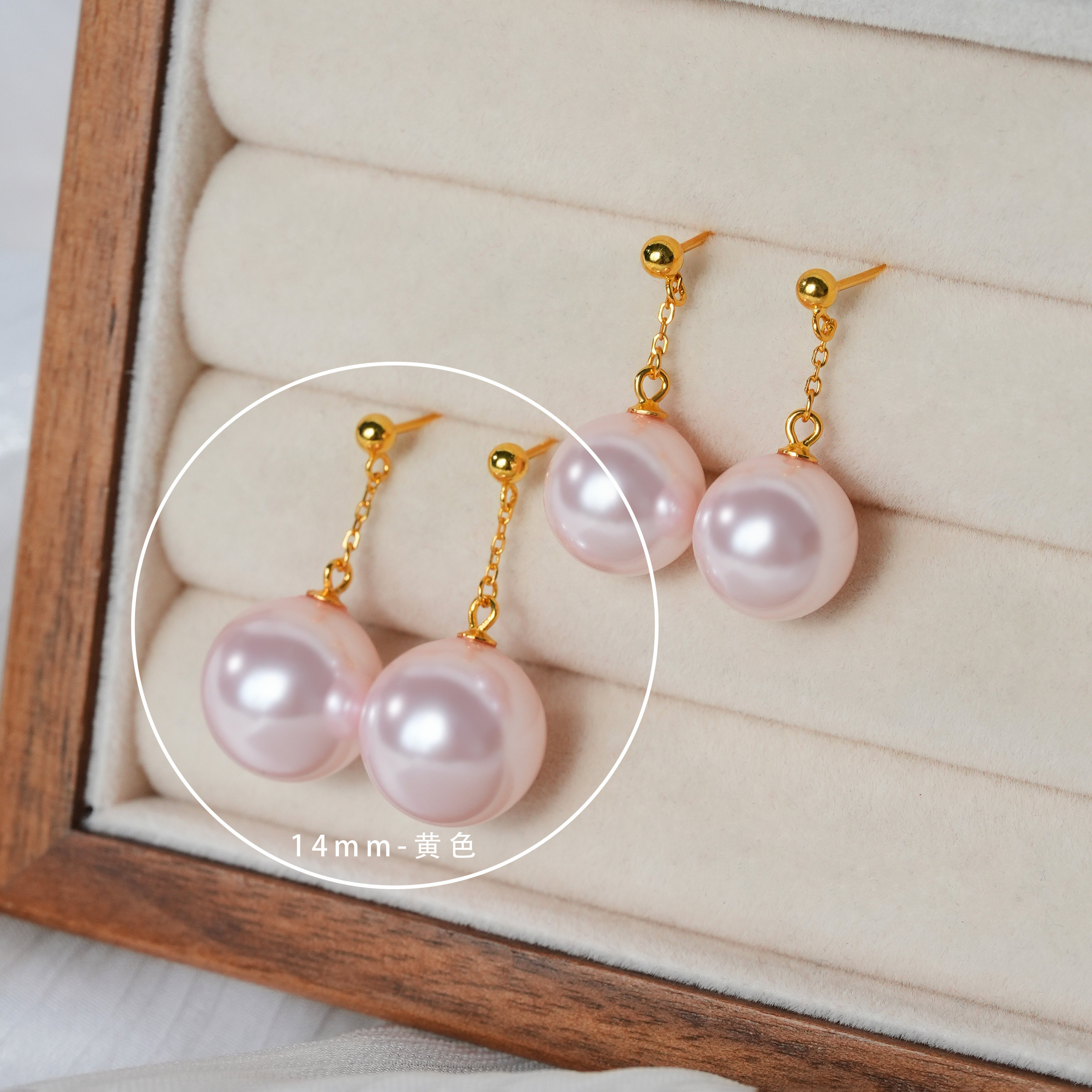 丽沁 925银耳饰 甜美樱花粉珠珠流苏耳钉女法式气质百搭耳环饰品,饰品/流行首饰/时尚饰品新,银饰耳饰,淘宝优惠券,粉丝福利购,淘宝优惠卷