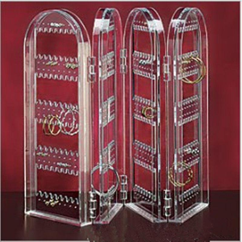 新品門形塑料耳釘耳環耳夾展示架創意屏風首飾架項鏈飾品挂架可折在類目 收納整理, 家庭收納用具, 收納盒, 首飾盒中 - 來自Buy2taobao.com提供專業的淘寶代購服務