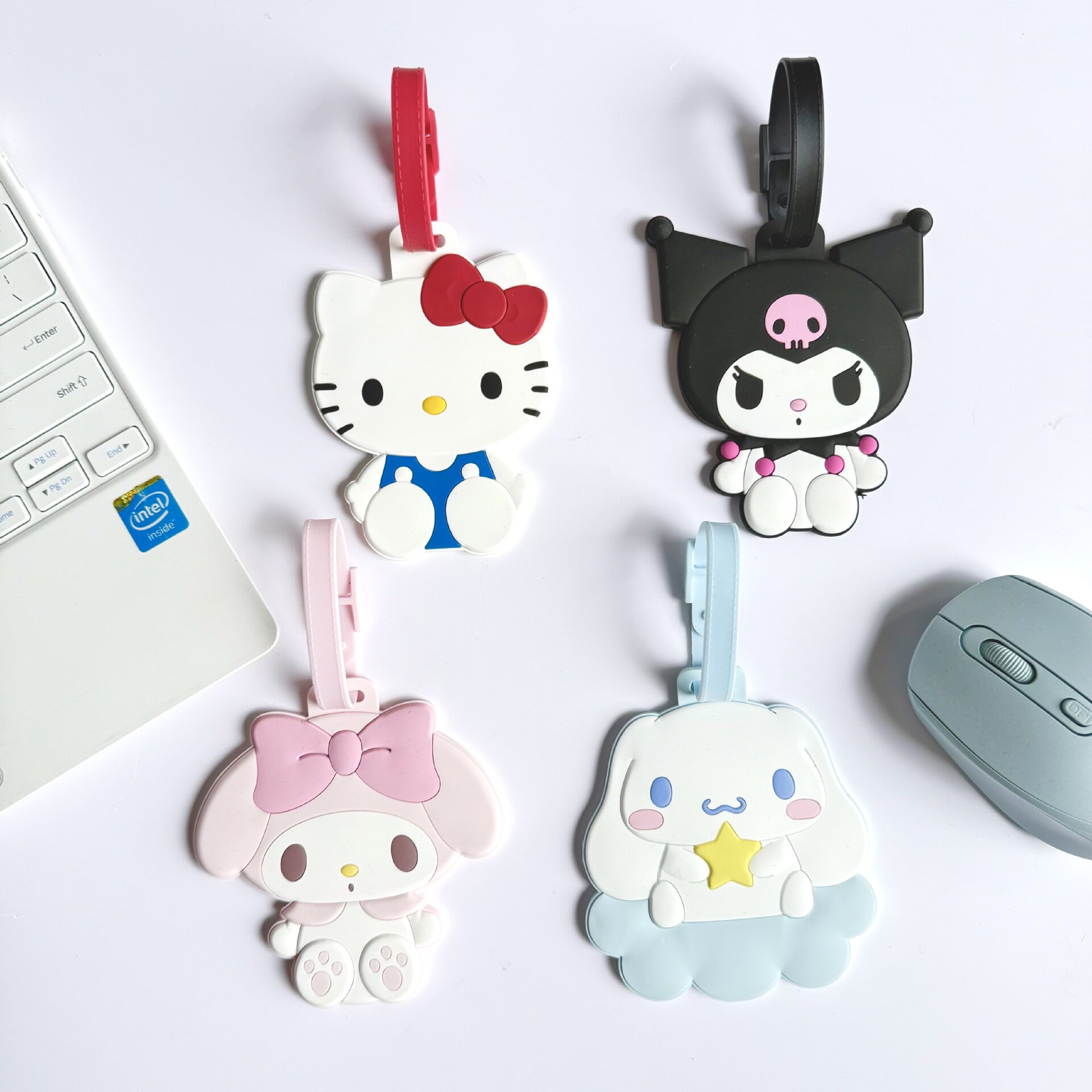 库洛米美乐蒂玉桂狗行李牌旅行箱登机牌旅行托运识别吊牌挂件