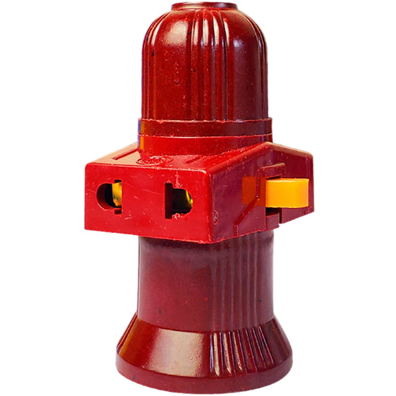 E27灯口转换器螺口灯座家用带开关插座宿舍双分火悬吊灯头小夜灯