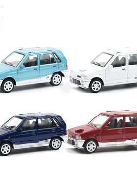 拓意铃木奥拓快乐王子合金车模玩具模型1/64微缩静态汽车摆件玩具