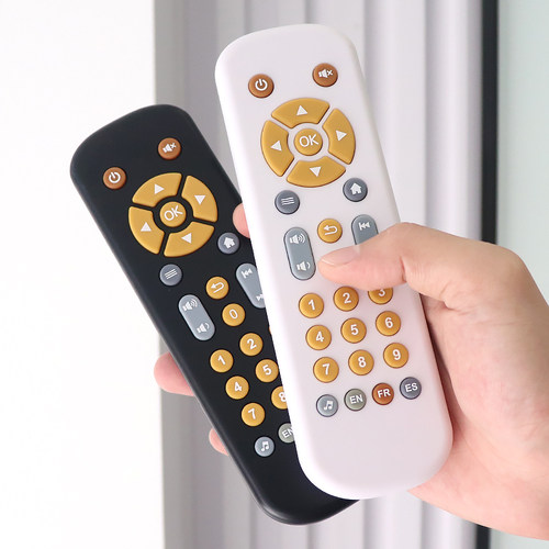 儿童手机玩具仿真遥控器双语可咬