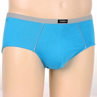 天地达商务男士全棉内裤纯棉中腰纯色三角裤男生底裤,女士内衣/男士内衣/家居服,男三角内裤,淘宝优惠券,粉丝福利购,淘宝优惠卷