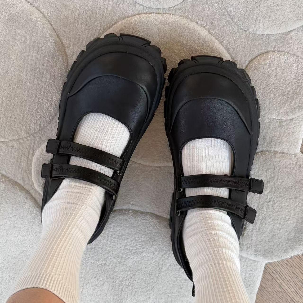诗歌兰复古玛丽珍鞋欧货