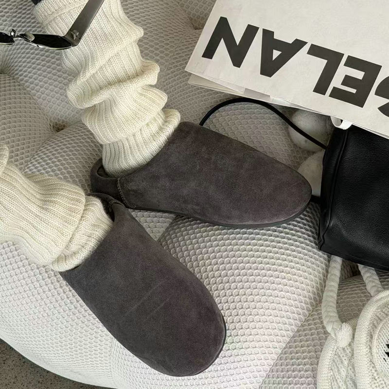 诗歌兰女鞋2025一脚蹬拖鞋