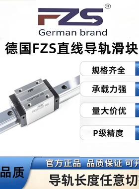 德国FZS直线导轨滑块FAR FER15 20 25 30 35 45 55A H LH LA P级