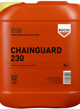英国罗哥ROCOL Chain Guard 230 22265输送机链条轴承润滑油20L