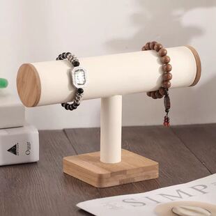 竹木手镯架摆摊地摊手链项链吊坠展示架家用饰品手串首饰收纳摆件