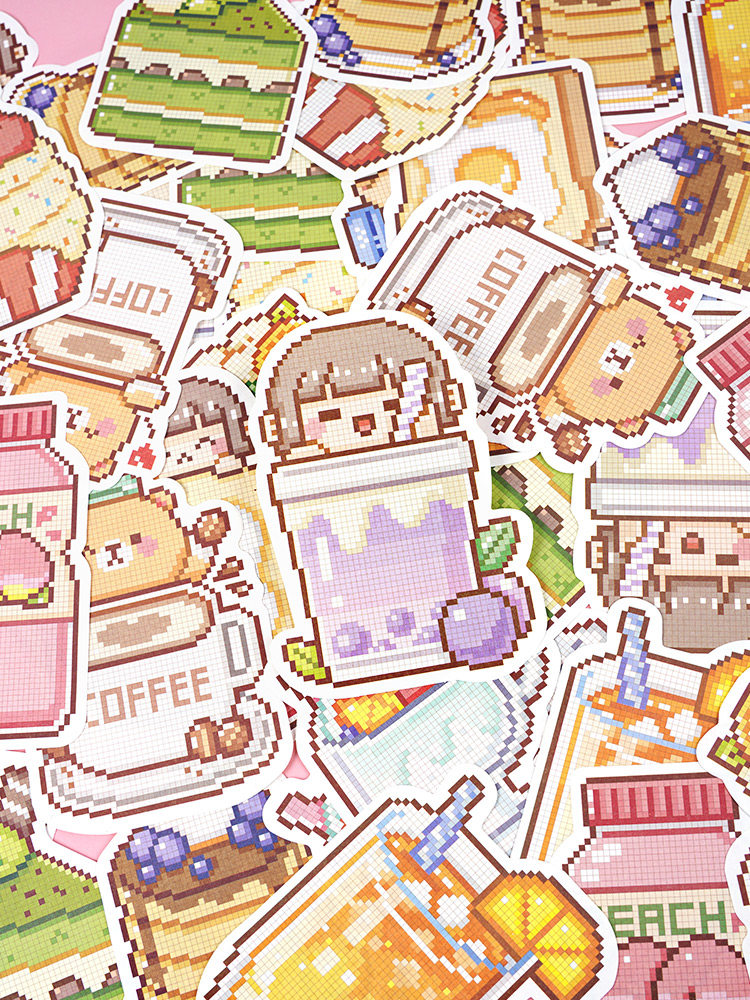 XIAOMOCHI의 새로운 특별한 모양의 스티커 메모 귀엽고 귀여운 시리즈 이상하고 이상한 시리즈 특별한 모양의 스티커 포켓 소재