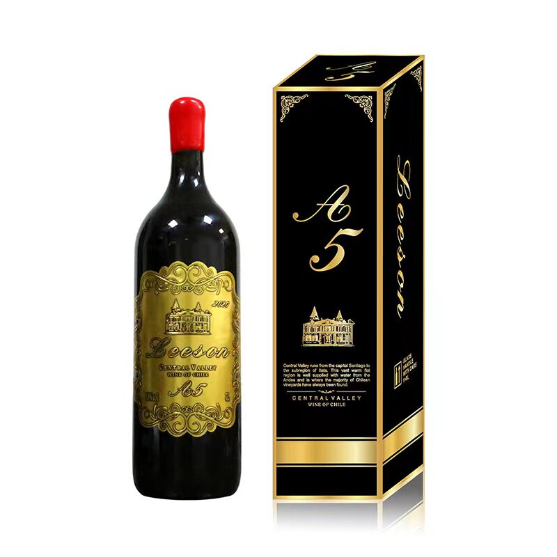 雷盛红酒A5智利进口干红葡萄酒