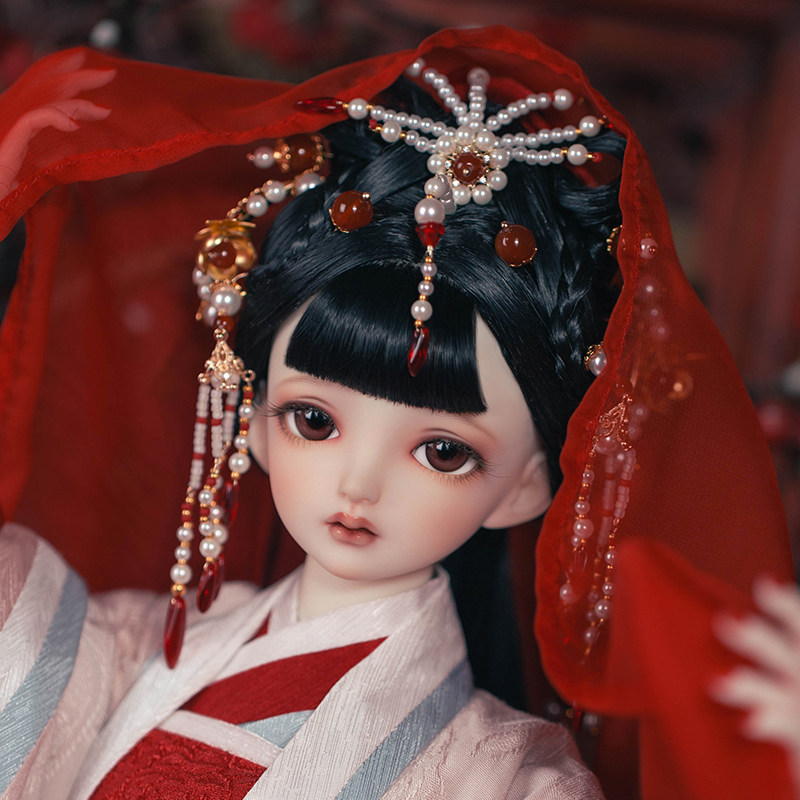 【停售关仓】aedoll璎珞3分bjd娃娃正版全套裸娃素体人偶手办古风